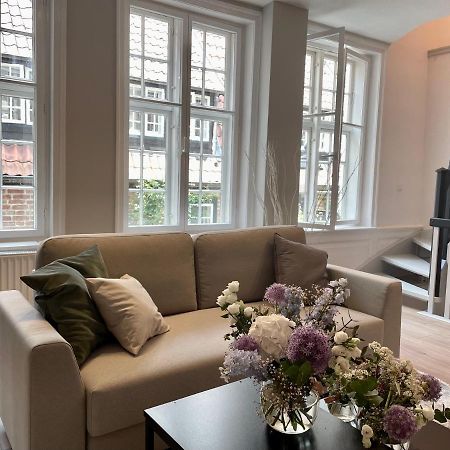 Ferienwohnung Marzipan - Im Herzen Der Altstadt, Historisches Gebaeude Mit Modernem Ambiente, W-Lan Lubeck Luaran gambar